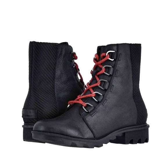 ➕️ Sorel Women's Phoenix Short Lace Winter Boot - Picture 1 of 7